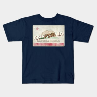 California vintage style retro souvenir Kids T-Shirt